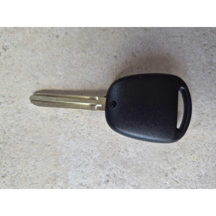 Clé vierge Toyota 3 boutons avec transpondeur 4C67, fréquence 433 MHz et lame Toy43, à programmer - face arrière