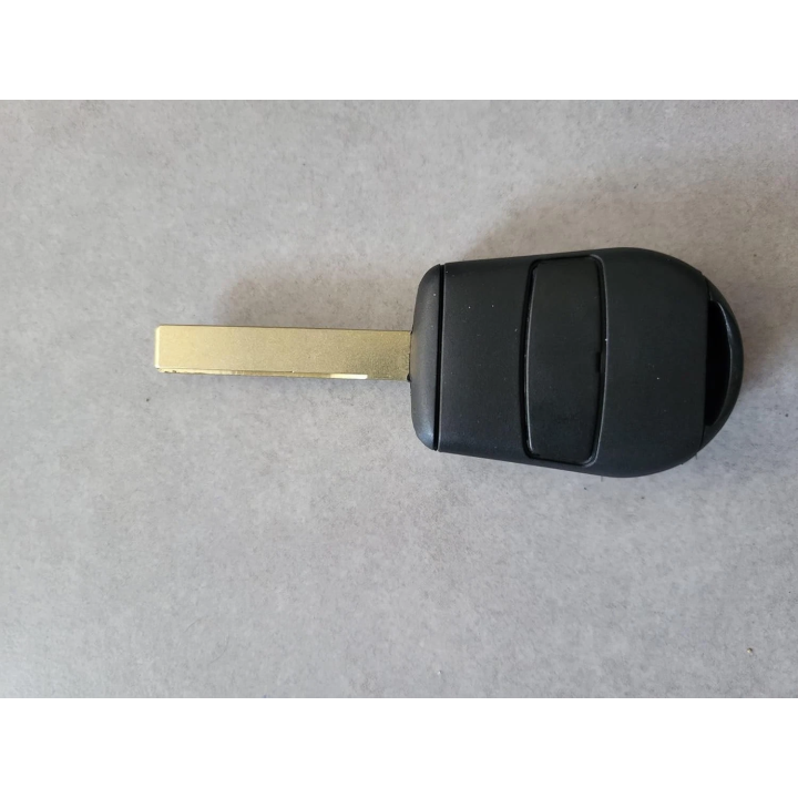 Clé vierge BMW 3 boutons avec transpondeur ID44, lame HU92 et fréquence 433 MHz, à programmer. face arrière