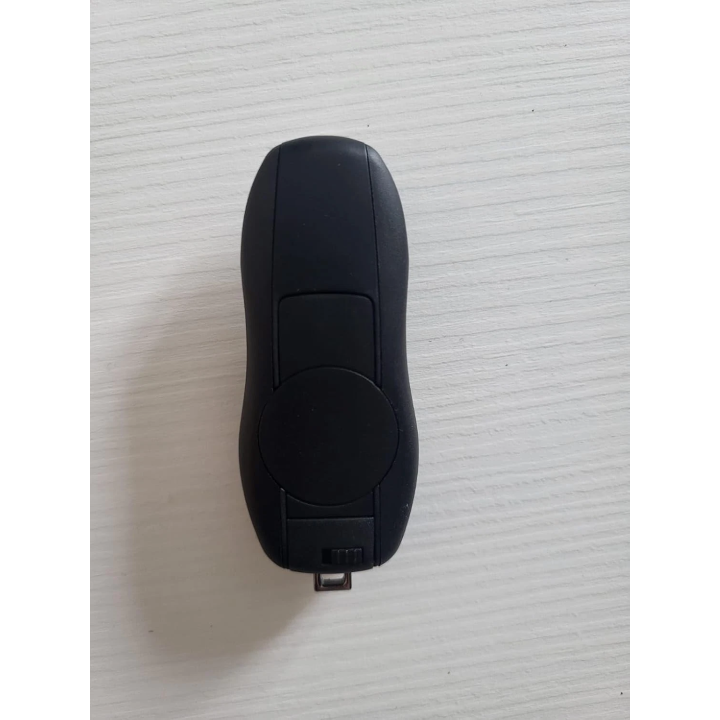 Clé vierge Porsche 3 boutons avec transpondeur ID49 PCF7945P, fréquence 433 MHz, à programmer. face arrière