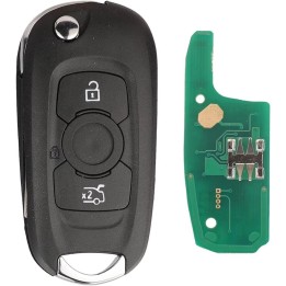 Télécommande Opel Astra K 3 boutons 433 MHz avec transpondeur ID46 PCF7941E – clé vierge à programmer