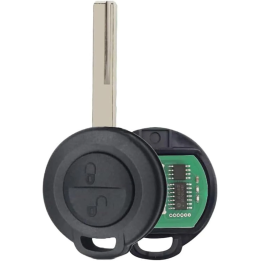 Clé vierge Mitsubishi 2 boutons avec transpondeur ID46 PCF7941 et fréquence 433 MHz, à programmer