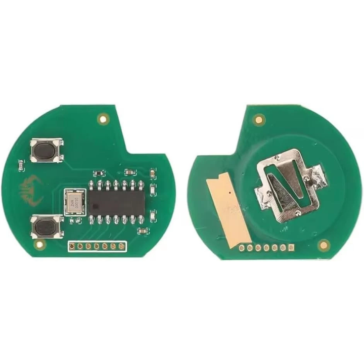 Clé télécommande vierge Suzuki 2 boutons avec transpondeur ID46, fréquence 434 MHz, à programmer. circuit