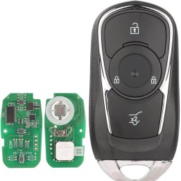 Télécommande Opel 4 boutons 433 MHz avec transpondeur ID46 ASK – clé vierge à programmer
