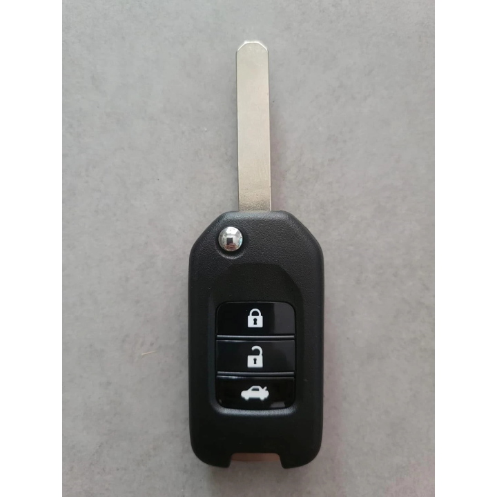 Clé vierge Honda 3 boutons ID47 433 MHz – Lame G HLIK6-3T – télécommande à programmer – face avant