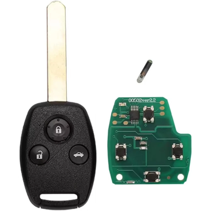 Clé vierge Honda 3 boutons ID48 433 MHz – Lame G – télécommande à programmer