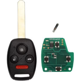 Clé vierge Honda 4 boutons ID48 433 MHz – Lame G – télécommande à programmer