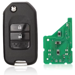 Clé vierge Honda 2 boutons ID47 433 MHz – Lame G HLIK6-3T – télécommande à programmer