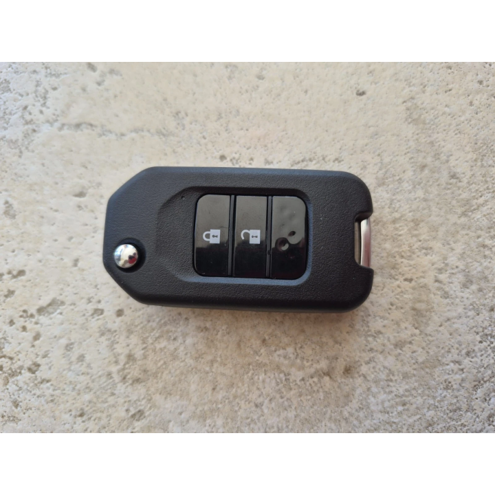 Clé vierge Honda 2 boutons ID47 433 MHz – Lame G HLIK6-3T – télécommande à programmer – face avant 2