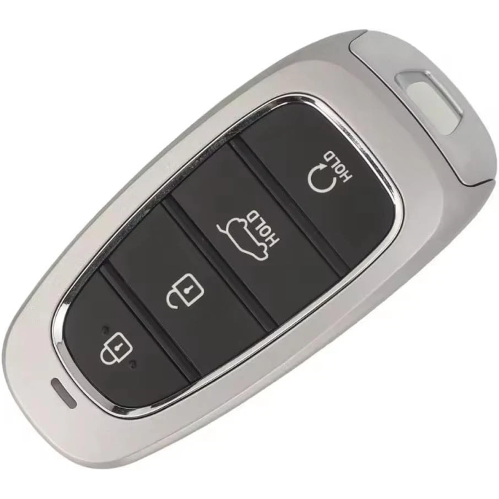 Clé vierge Hyundai 4 boutons ID47 Hitag 3 433 MHz – télécommande à programmer - face avant