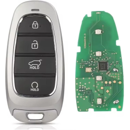 Clé vierge Hyundai 4 boutons ID47 Hitag 3 433 MHz – télécommande à programmer