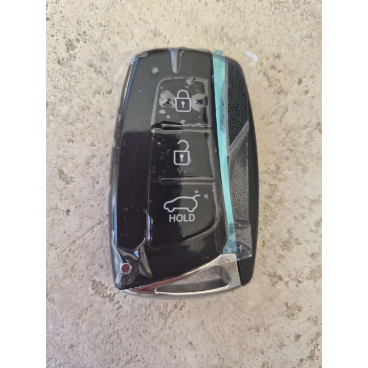 Clé vierge Hyundai 3 boutons ID46 PCF7945A Hitag 2 433 MHz – Lame Toy40 – télécommande à programmer - face avant