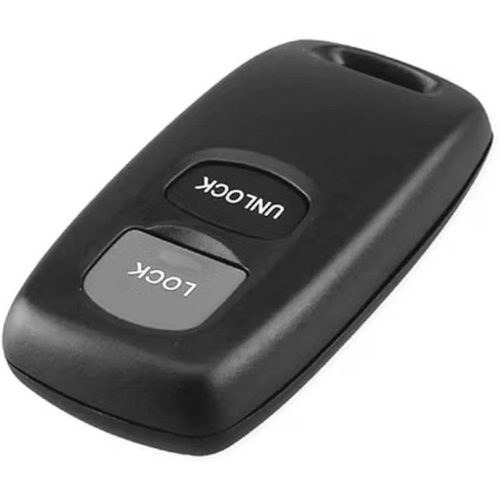 Clé vierge Mazda 2 boutons FSK 433 MHz – télécommande à programmer - face avant