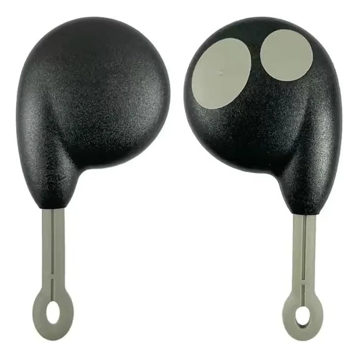 Télécommande Cobra Alarme 2 boutons 433 MHz – clé vierge à programmer - face arrière