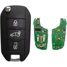 Carte vierge Renault 4 boutons 4A AES PCF7953 433 MHz – télécommande à programmer