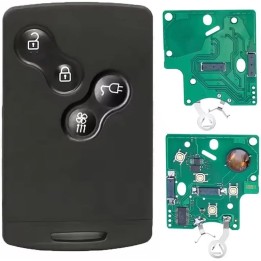 Carte vierge Renault 4 boutons ID46 PCF7952A 433 MHz – télécommande à programmer