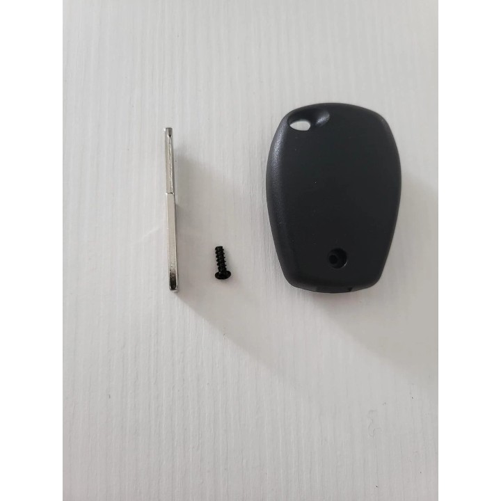 Clé vierge Renault 2 boutons ID46 PCF7947, lame VAC102, 433 MHz, à programmer. face arrière