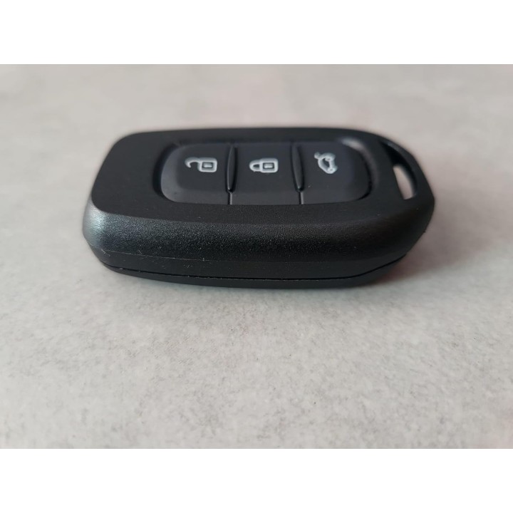 Clé vierge Dacia 3 boutons 4A PCF7961M – 433 MHz, lame VA2 - vue de côté