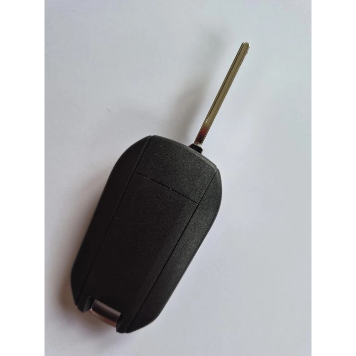 Télécommande Citroën 3 boutons coffre 4A AES 433 MHz – lame HU83 - face arrière