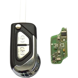 Clé télécommande Citroën C3 DS3 2 boutons FSK 433 MHz – lame VA2