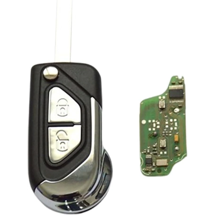 Clé télécommande Citroën C3 DS3 2 boutons FSK 433 MHz – lame VA2