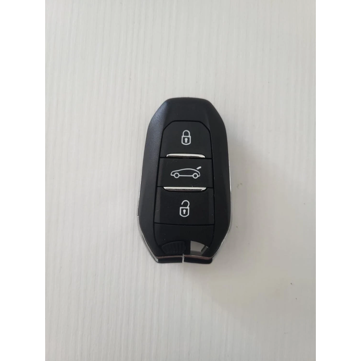 Clé télécommande Citroën C4 Picasso 3 boutons coffre ID46 PCF7945 433 MHz – lame HU83 - Face avant