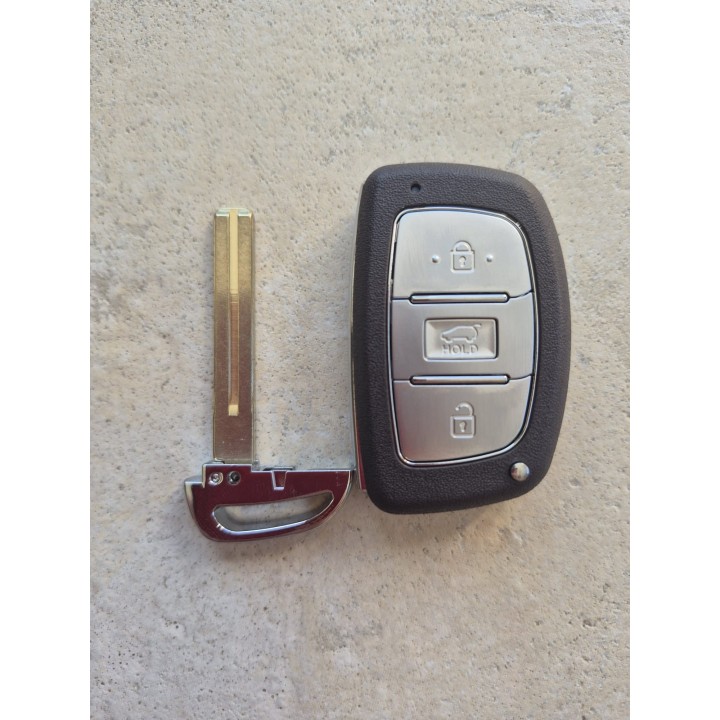 Télécommande Hyundai Tucson 3 boutons 95440-D7010 NCF2951X 433 MHz – lame Toy49 - Face avant
