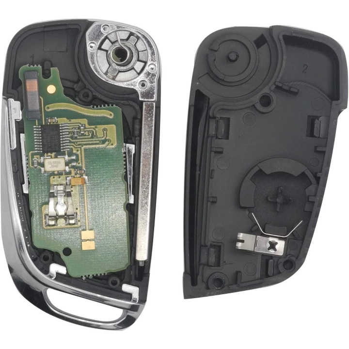 Télécommande Citroën 2 boutons PCF7941 ID46 433 MHz – lame VA2 - intérieur