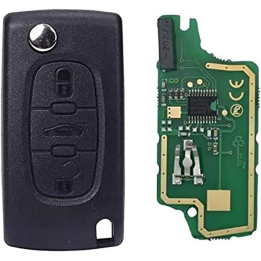 Clé télécommande pour Citroen 3 boutons coffre Ce0536 avec lame Va2