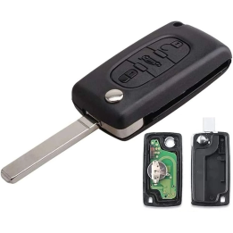 Télécommande Citroën 3 boutons coffre CE0523 ASK 433 MHz – lame VA2