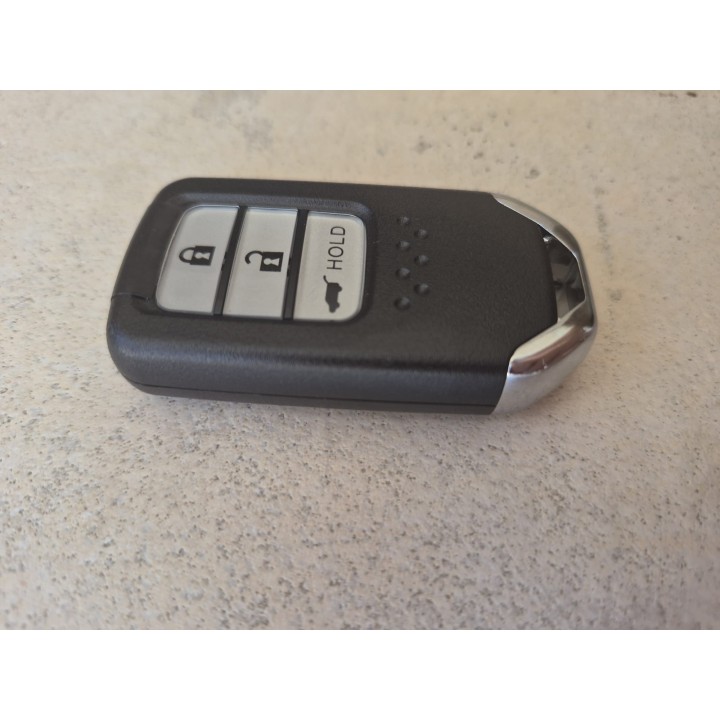 Clé vierge Honda CR-V 3 boutons ID47 – 433 MHz – lame HON6 - vue côté
