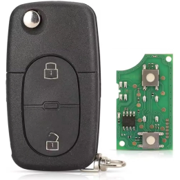 Clé vierge Volkswagen Golf 4 Passat MK4 Bora 2 boutons ID48 1J0959753A – 434 MHz à programmer