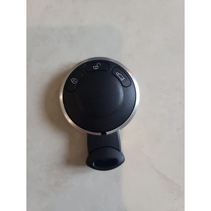 Clé vierge Mini – Télécommande 3 boutons 868 MHz à programmer - face avant