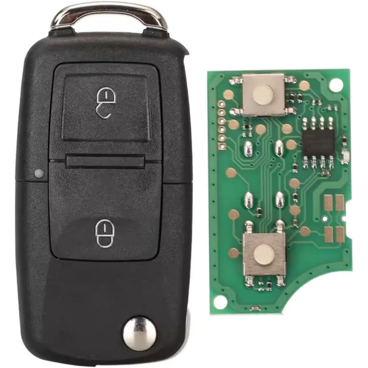 Clé vierge Skoda 2 boutons ID48 434 MHz – à programmer