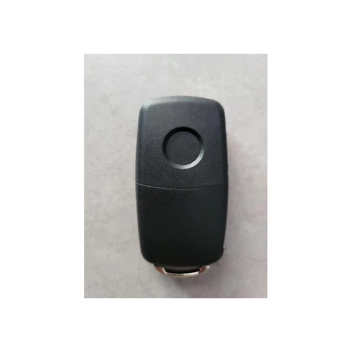 Télécommande plip Volkswagen 5 boutons avec lame rabattable - vue arrière