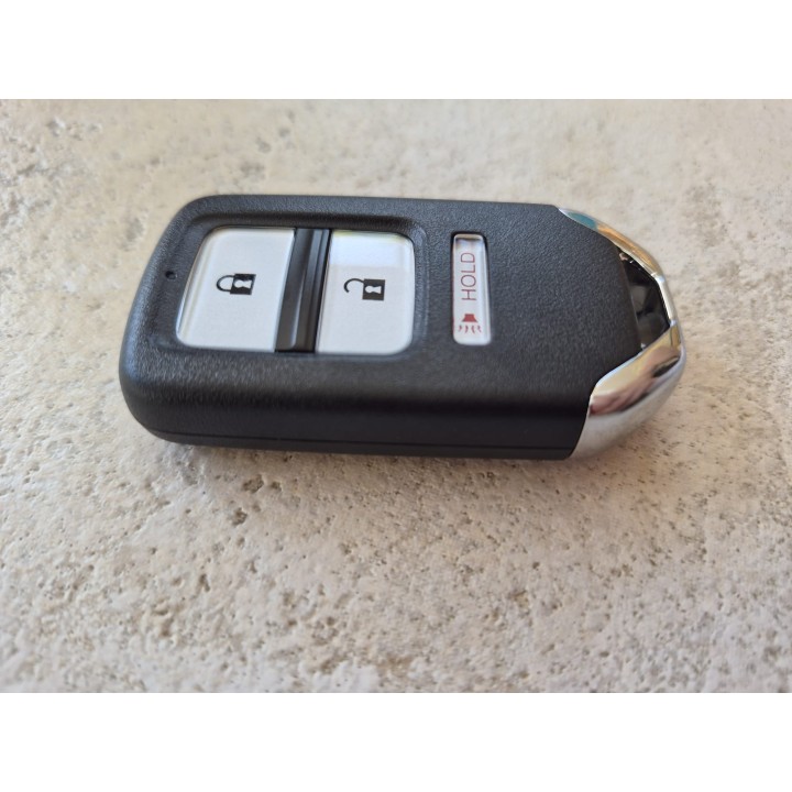 Clé télécommande Honda vierge 3 boutons ID47 A2C97488400 KR5V2X 433 MHz – lame HON66 – à programmer - vue de côté