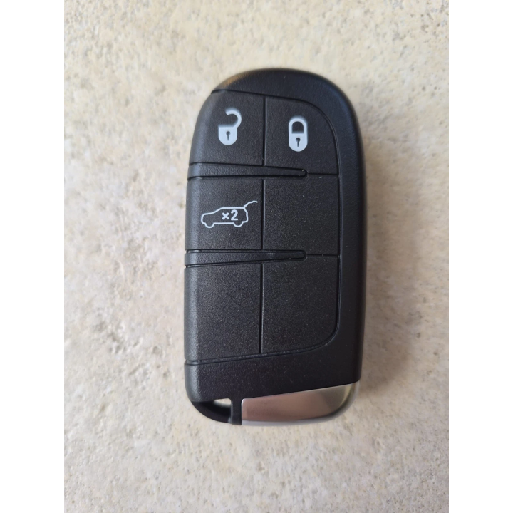 Télécommande à programmer Chrysler 3 boutons ID46 HITAG2 433 MHz - face avant
