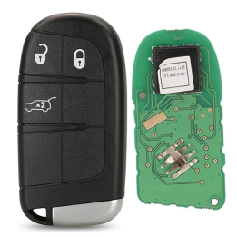 Télécommande à programmer Dodge 3 boutons ID46 HITAG2 433 MHz