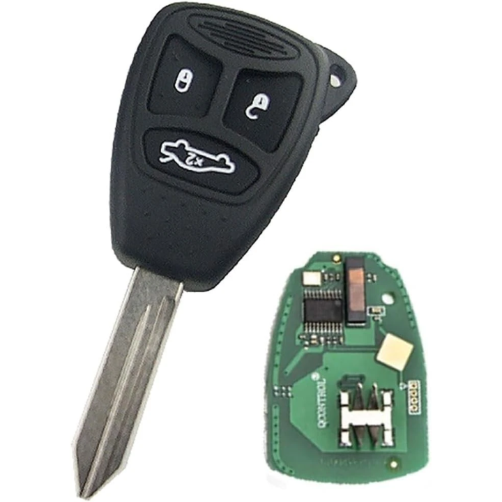 Télécommande à programmer Jeep 3 boutons ID46 433 MHz