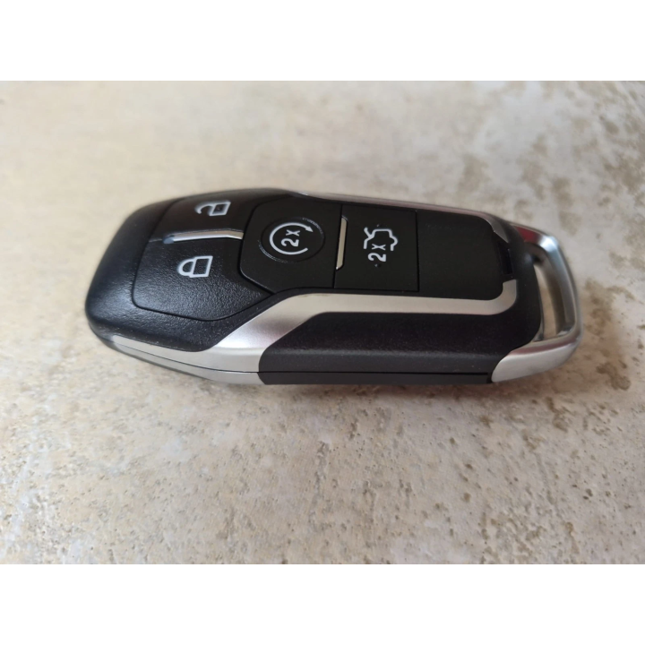 Clé vierge Ford 4 boutons ID49 PCF7953 434 MHz à programmer - vue de côté