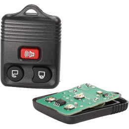 Boîtier de clé Ford 3 boutons compatible 315/433 MHz, à programmer